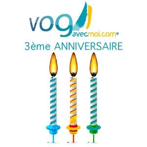 3ème anniversaire vogavecmoi - Vendredi 8 février 2013