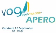 3ème apéro vogavecmoi à La Rochelle : vendredi 16 septembre 18h