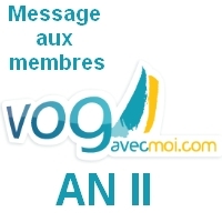 Vogavecmoi a deux ans et 7126 membres! Joyeux anniversaire