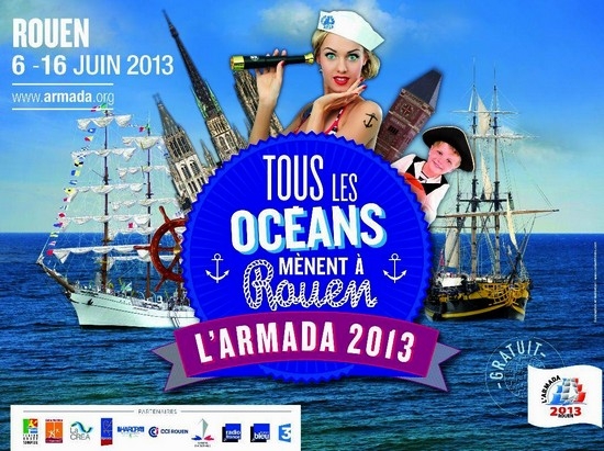 Grands voiliers de l'armada de Rouen (6 au 16 juin 2013