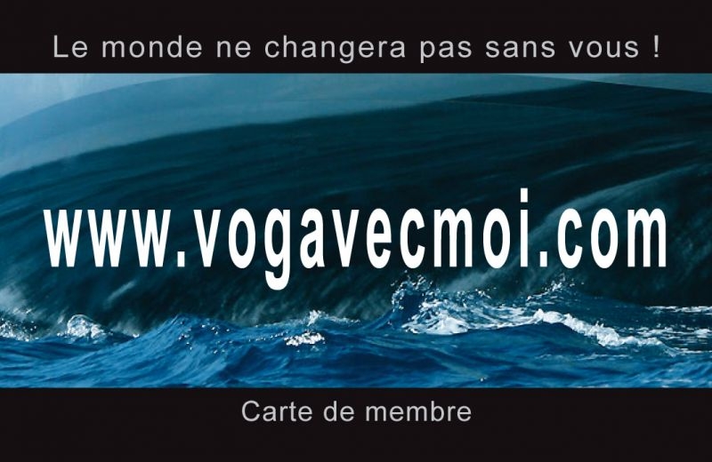 LE MONDE NE CHANGERA PAS SANS VOUS !