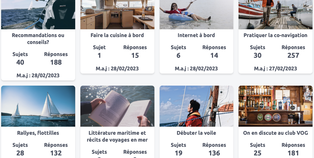 Forum voile des membres du club vogavecmoi.com