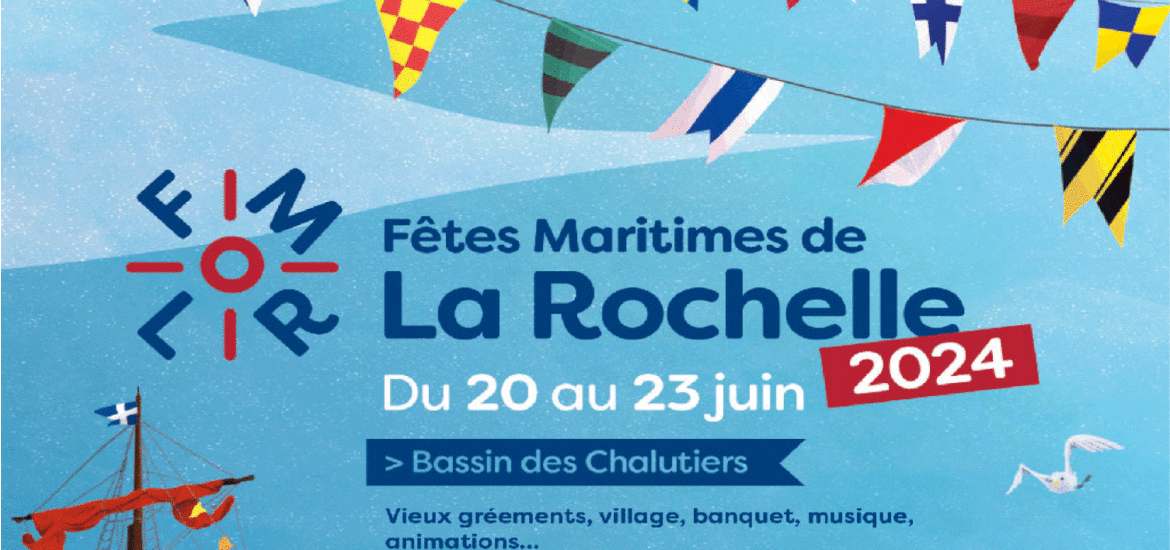 Affiche fêtes maritimes de la rochelle