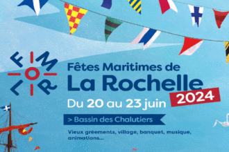 Affiche fêtes maritimes de la rochelle