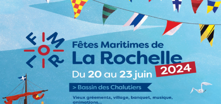 Affiche fêtes maritimes de la rochelle