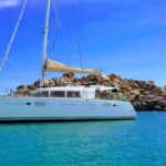 Refit catamaran Lagoon 450F