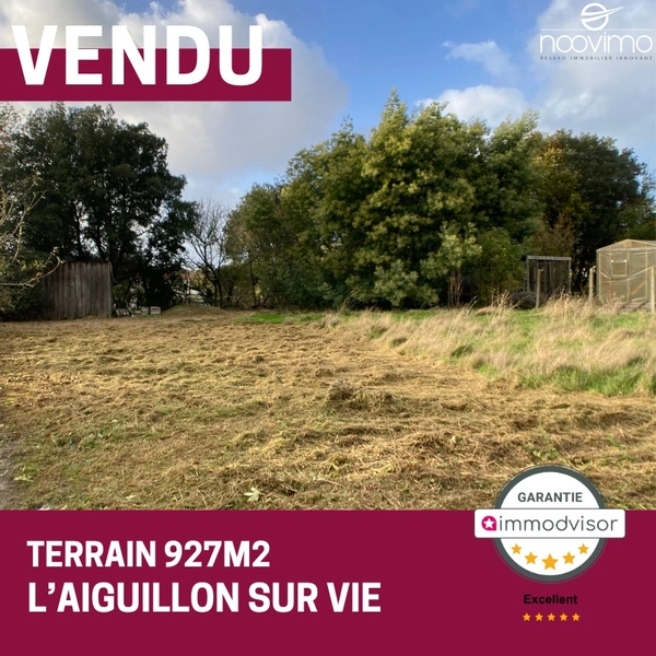 VENDU à l'AIGUILLON SUR VIE!