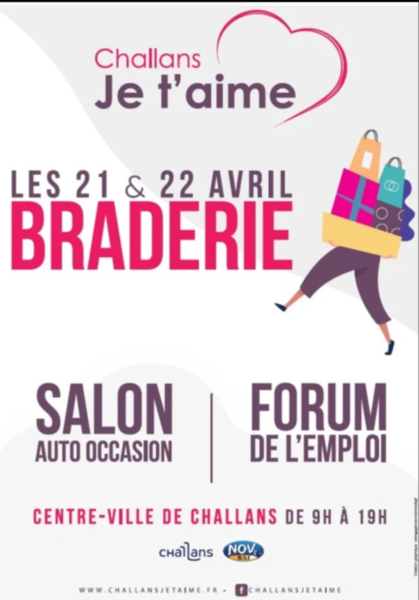 BRADERIE CENTRE VILLE DE CHALLANS