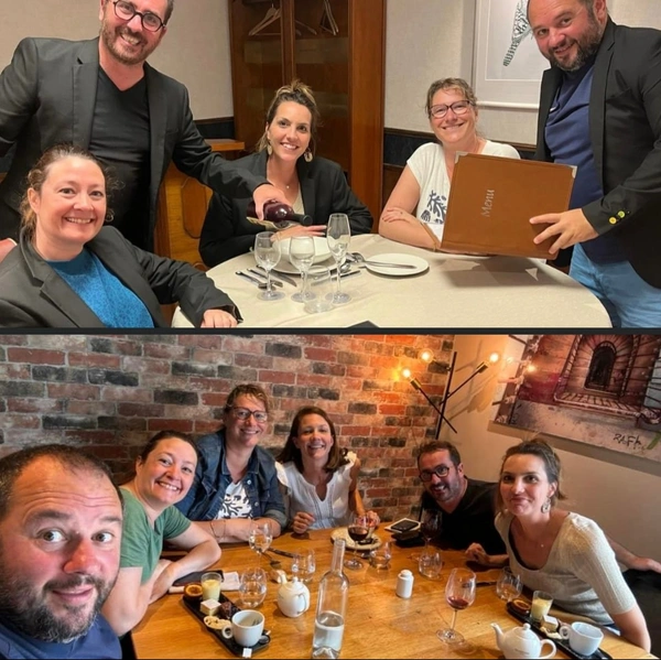 📸 Journée de cohésion avec l'équipe du vignoble 🍇