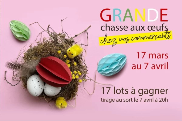 Grande chasse aux œufs dans votre quartier Hauts-Pavés