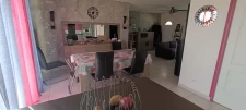 Pavillon plain-pied, 3 chambres 1100m2 de terrain