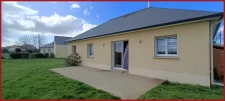 Pavillon plain-pied, 3 chambres 1100m2 de terrain