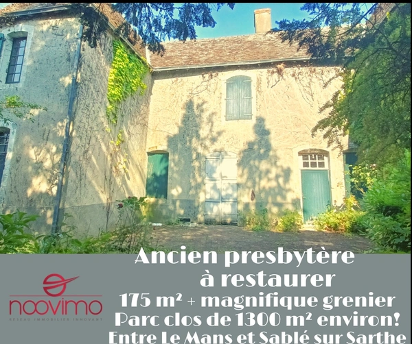 Un presbytère aux enchères!
