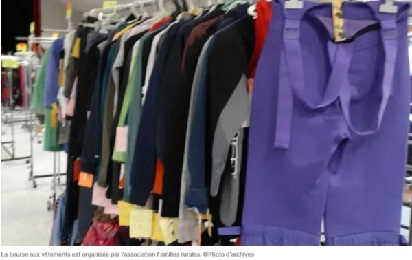 Solesmes : la bourse aux vêtements fait son retour