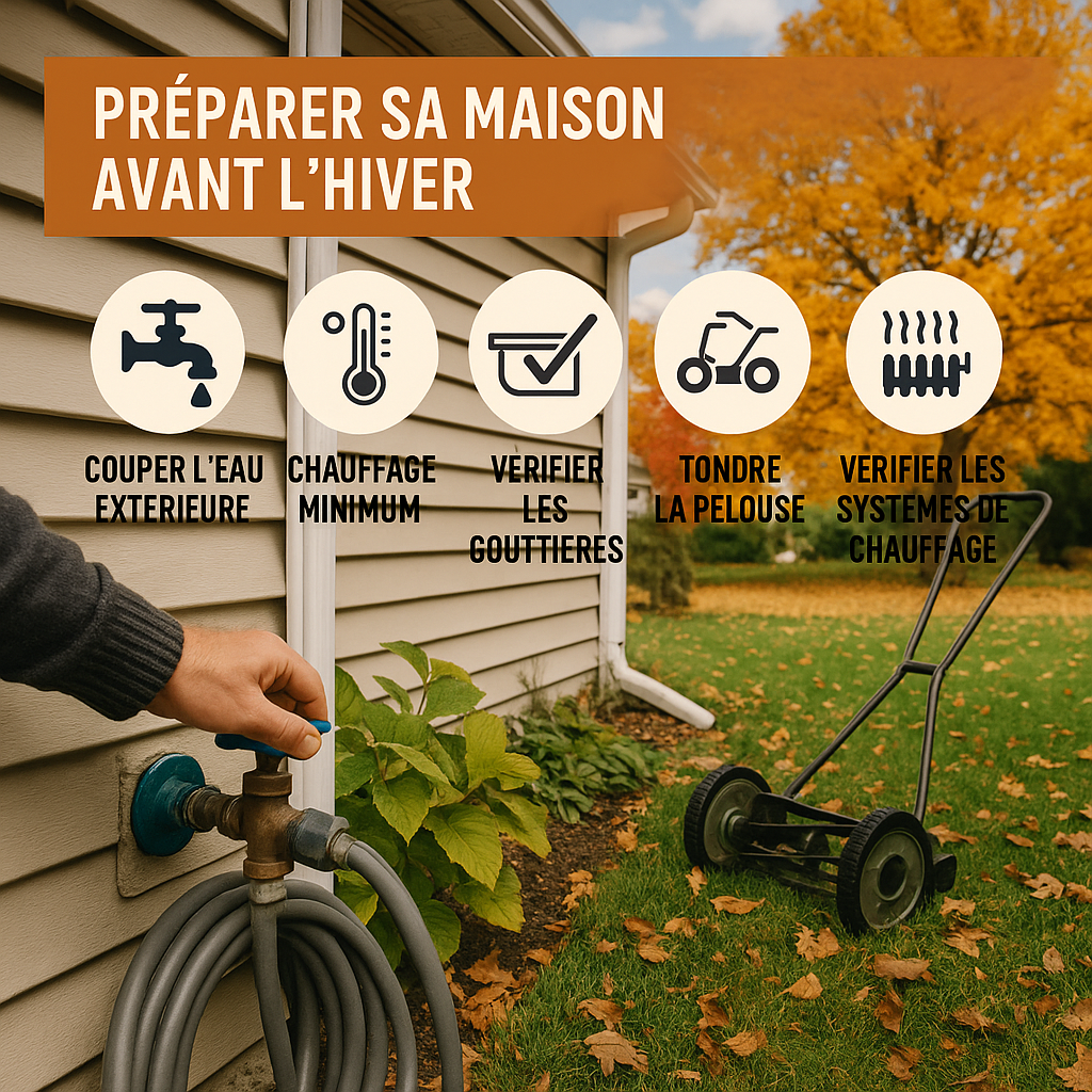 Préparer sa maison avant l'hiver