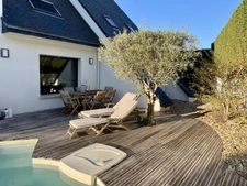 Maison d'architecte avec piscine