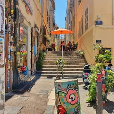 La vie de quartier d'Ornella - Marseille - Le Panier
