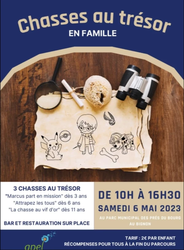 Grande chasse au trésor au Bignon