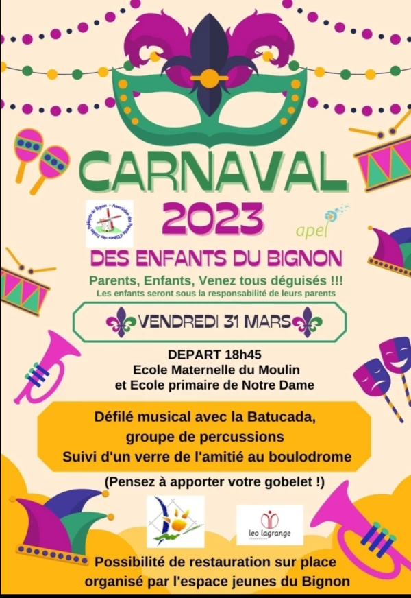 LE CARNAVAL 2023 DU BIGNON