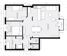 Appartement Lumineux rue de l'Hôpital Saint-Louis 9