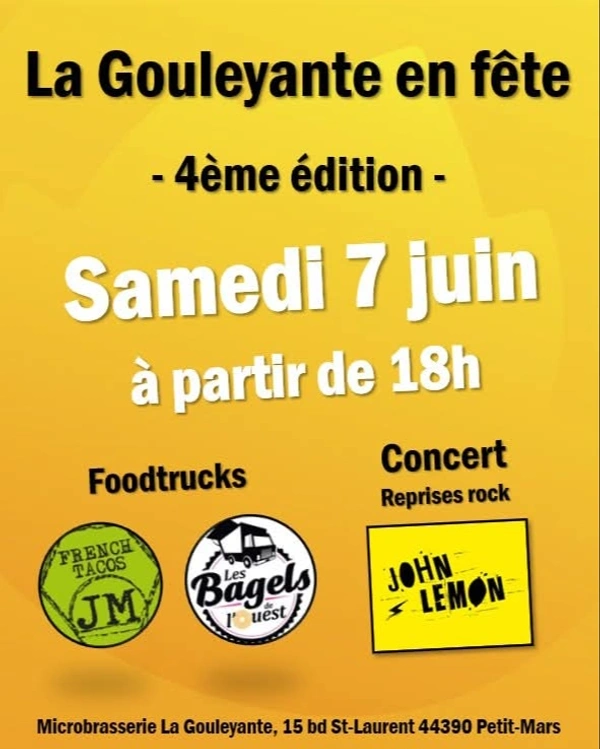 PETIT-MARS : LA GOULEYANTE EN FÊTE SAMEDI 7 JUIN 2025