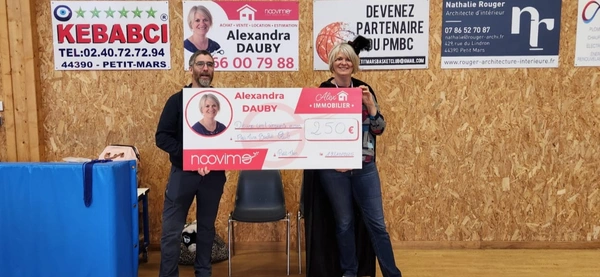 PETIT-MARS : DON SOLIDAIRE AU PETIT-MARS BASKET CLUB