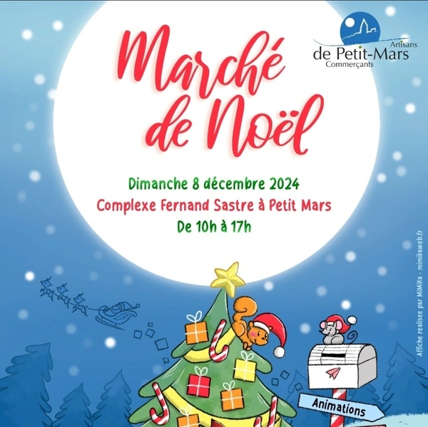 PETIT-MARS : MARCHÉ DE NOËL 2024 DE L'ASSOCIATION DES ARTISANS ET COMMERÇANTS