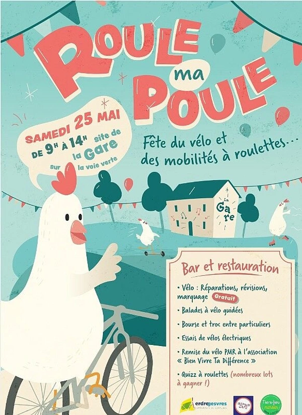 SAINT-MARS-DU-DÉSERT : FÊTE DES MOBILITÉS À ROULETTES LE SAMEDI 25 MAI 2024