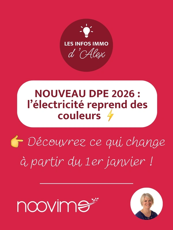 INFOS IMMO : NOUVEAU DPE 1er JANVIER 2026