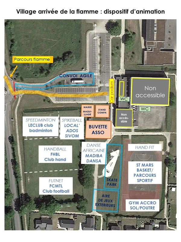 LIGNÉ : PASSAGE DE LA FLAMME OLYMPIQUE DEMAIN MERCREDI 5 JUIN