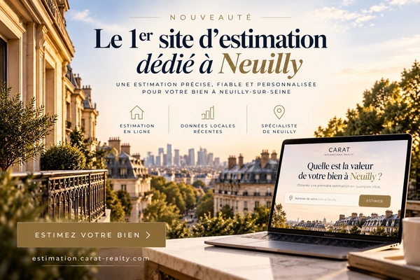 Carat lance le premier site d'estimation dédié à Neuilly
