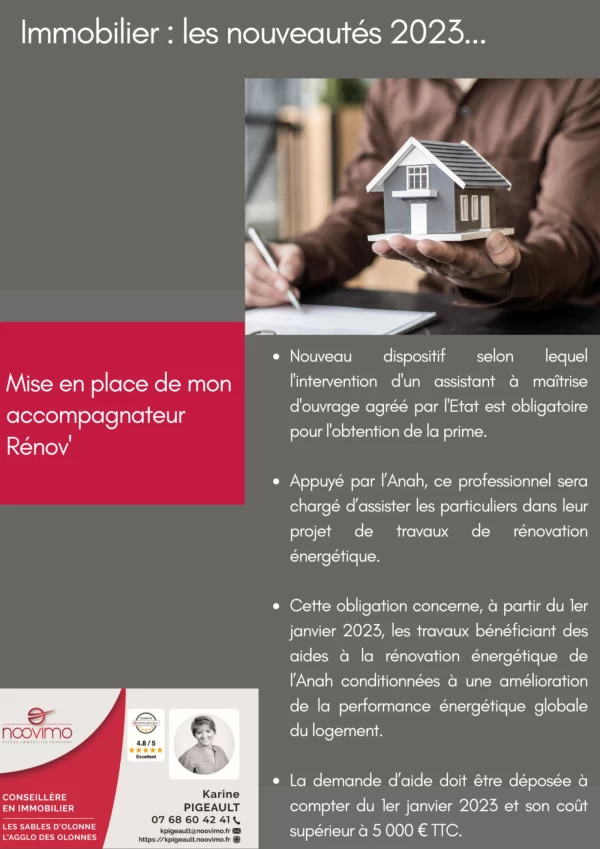 Nouveauté 2023 : Mise en place de mon accompagnateur Rénov