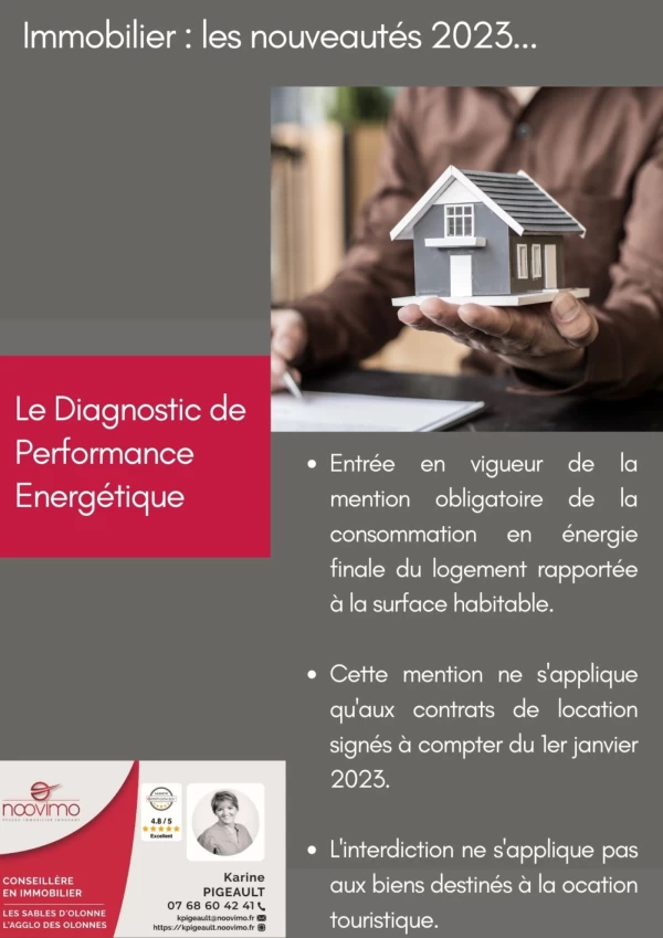 Nouveauté 2023 : Le DPE