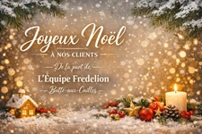 🎄 L'équipe Fredelion Butte-aux-Cailles vous souhaitent un Joyeux Noël 🎄