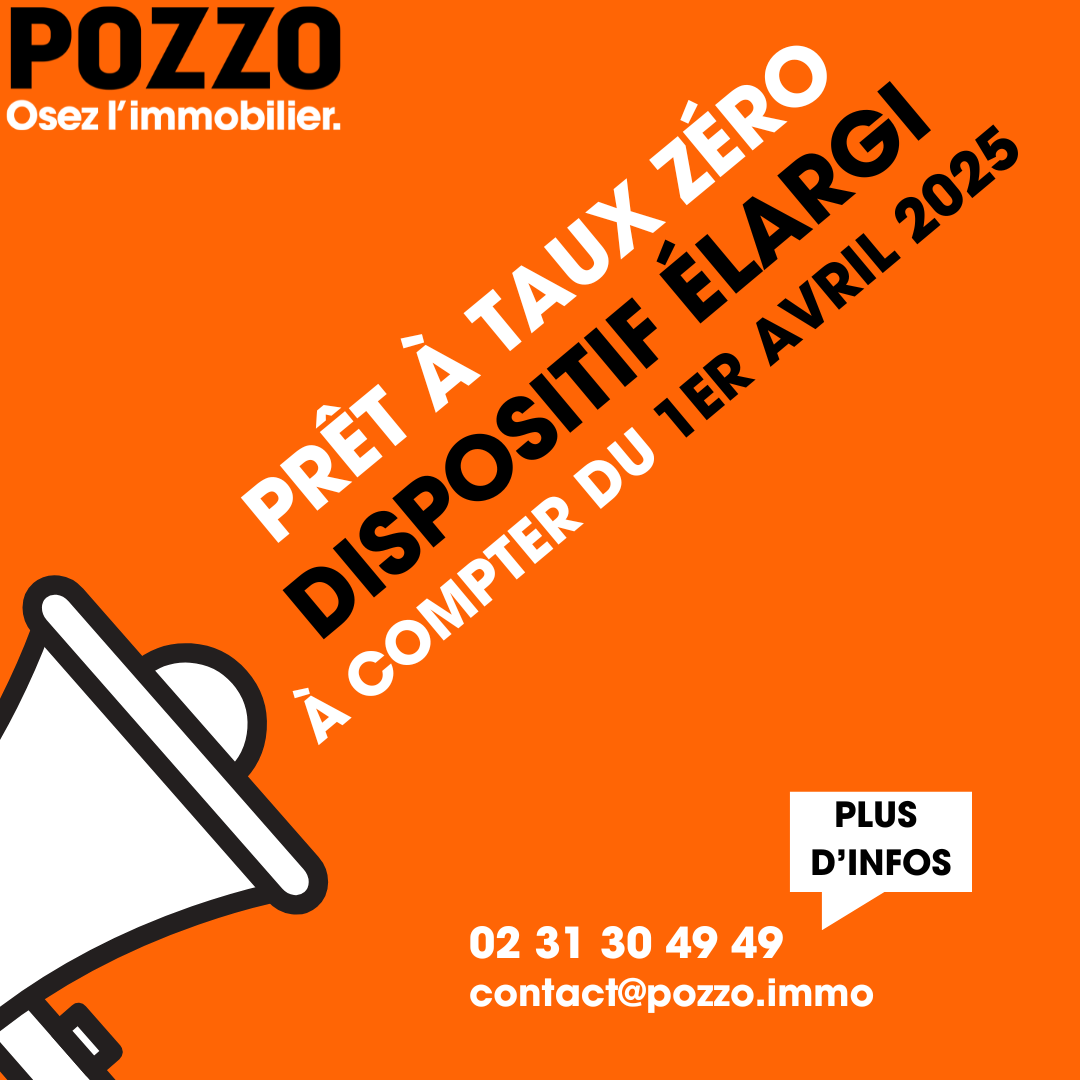 Prolongation du Prêt à Taux Zéro (PTZ) : Une opportunité à saisir avec POZZO Immobilier !