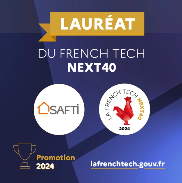 Safti lauréat du FRENCH TECH NEXT40