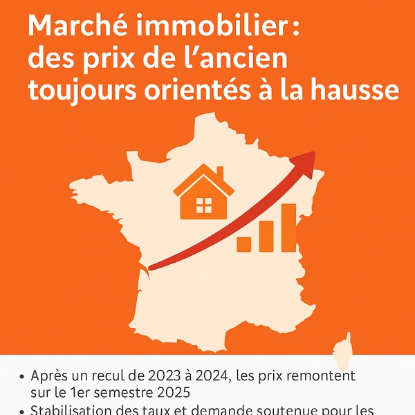 Immobilier ancien : des prix toujours orientés à la hausse