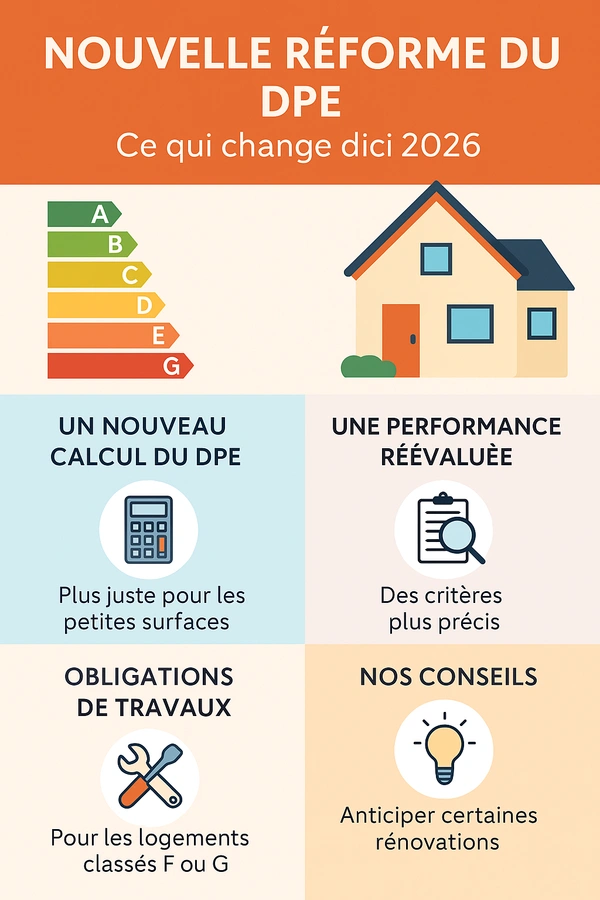 Le DPE fait peau neuve : ce qui change d’ici 2026 (et pourquoi c’est important pour vous)