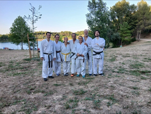 Entraînement en plein air au lac du Crès