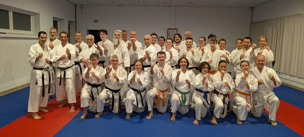 Entraînement commun avec le club de Juvignac