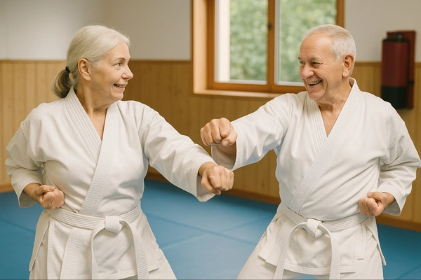 Karaté santé après 60 ans : une activité sportive adaptée pour le bien-être des seniors