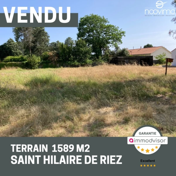 VENDU à SAINT HILAIRE DE RIEZ!