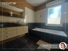 Maison-appartement avec garage et Jardin privatif