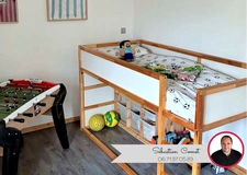 Maison 3 chambres avec tres grand jardin + dependances