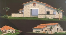 Grange 145 m2 sur 1000m2 de jardin