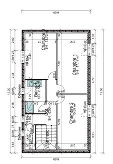 Maison Neuve de 134 m² - Le Grand Lemps