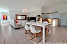 Appartement T3 rénové avec jardinet privatif   Centre Sainte