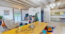 Maison de plain pied avec sa piscine en eau salée