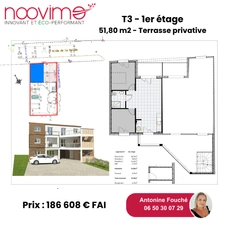Appartements neufs T3 à Frossay (VEFA)
