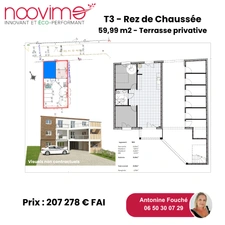 Appartements neufs T3 à Frossay (VEFA)